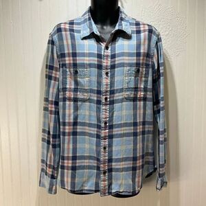 WALLIN & BROS. Plaid Flannel Shirt XL